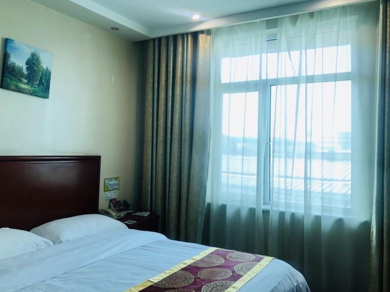 Greentree Inn Shandong Heze Mudan Road Bus Terminal Station Express Hotel Exterior photo