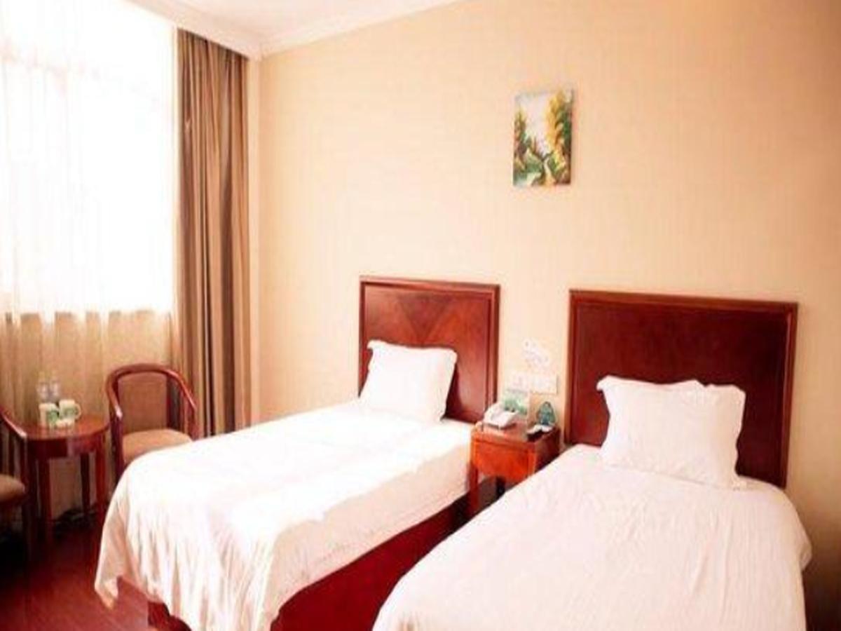 Greentree Inn Shandong Heze Mudan Road Bus Terminal Station Express Hotel Exterior photo