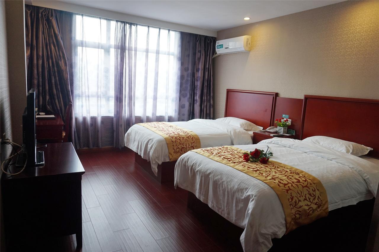 Greentree Inn Shandong Heze Mudan Road Bus Terminal Station Express Hotel Exterior photo