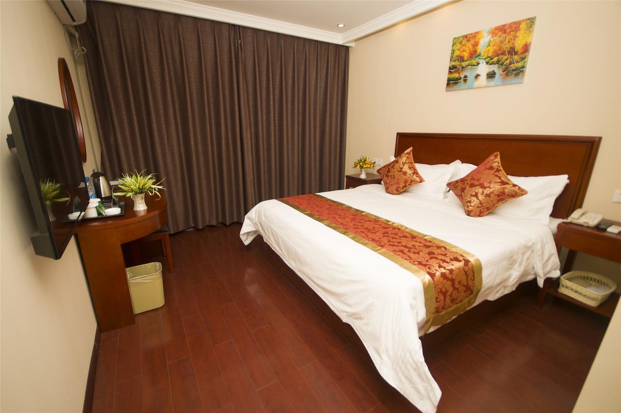 Greentree Inn Shandong Heze Mudan Road Bus Terminal Station Express Hotel Exterior photo